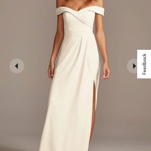 Marine- David’s Bridal Size 6 NWT